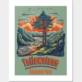 Yellowstone National Park Posters and Art